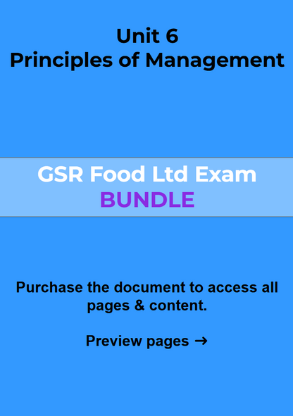 GSR Food Ltd BUNDLE